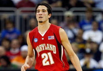 KANSAS CITY, MO - MARCH 21:  Greivis Vasquez #21 of the Maryland Terrapins dribbles the ball upcourt during their second round game against the Memphis Tigers in the NCAA Division I Men's Basketball Tournament at the Sprint Center on March 21, 2009 in Kansas City, Missouri. The Tigers defeated the Terrapins 89-70.  (Photo by Jamie Squire/Getty Images)