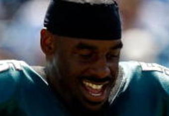 CHARLOTTE, NC - SEPTEMBER 13:  Quarterback Donovan McNabb #5 of the Philadelphia Eagles walks off the field after injuring his knee in the second half of their NFL season opener against the Carolina Panthers at Bank of America Stadium on September 13, 2009 in Charlotte, North Carolina. McNabb did not return to the game.  (Photo by Streeter Lecka/Getty Images)