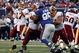 EAST RUTHERFORD, NJ - SEPTEMBER 13: Jason Campbell #17 of the Washington Redskins looks to throw a pass against the New York Giants on September 13, 2009 at Giants Stadium in East Rutherford, New Jersey. (Photo by Jim McIsaac/Getty Images)
