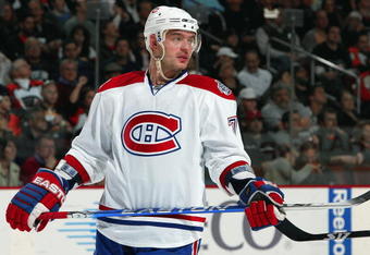 PHILADELPHIA - FEBRUARY 27:  Andrei Markov #79 of the Montreal Canadiens skates against the Philadelphia Flyers on February 27, 2009 at Wachovia Center in Philadelphia, Pennsylvania. The Habs defeated the Flyers 4-3 in overtime.  (Photo by Jim McIsaac/Getty Images)