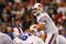 FOXBORO, MA - SEPTEMBER 14:  Quarterback Trent Edwards #5 of the Buffalo Bills call out a play during the first quarter of the game against the New England Patriots on September 14, 2009 at Gillette Stadium in Foxboro, Massachusetts. (Photo by Jim Rogash/Getty Images)