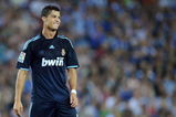 BARCELONA, SPAIN - SEPTEMBER 12:  Cristiano Ronaldo of Real Madrid smiles during the La Liga match between Espanyol and Real Madrid at the  Nuevo Estadio de Cornella-El Prat stadium on September 12, 2009 in Barcelona, Spain.  (Photo by Denis Doyle/Getty Images)
