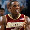CHAPEL HILL, NC - JANUARY 4:  Rakim Sanders #15 of the Boston College Eagles reacts after a play during their game against the North Carolina Tar Heels on January 4, 2009 at the Dean E. Smith Center in Chapel Hill, North Carolina.  The Boston College Eagles defeated the North Carolina Tar Heels 85-78. (Photo by Kevin C. Cox/Getty Images)