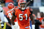 CINCINNATI, OH - OCTOBER 30:  Linebacker Odell Thurman #51 of the Cincinnati Bengals celebrates a win over of the Green Bay Packers at Paul Brown Stadium on October 30, 2005 in Cincinnati, Ohio. The Bengals defeated the Packers 21-14.  (Photo by Andy Lyons/Getty Images)