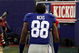 EAST RUTHERFORD, NJ - SEPTEMBER 13:  Hakeem Nicks #88 of the New York Giants leaves the game after spraining his ankle against the Washington Redskins on September 13, 2009 at Giants Stadium in East Rutherford, New Jersey.  (Photo by Jim McIsaac/Getty Images)