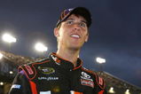 RICHMOND, VA - SEPTEMBER 12:  Denny Hamlin, driver of the #11 FedEx Toyota, stands on pit road prior to the NASCAR Sprint Cup Series Chevy Rock & Roll 400 at Richmond International Raceway on September 12, 2009 in Richmond, Virginia.  (Photo by Chris Graythen/Getty Images)