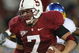 STANFORD, CA - SEPTEMBER 20: Toby Gerhart #7 of the Stanford Cardinals runs with the ball against the San Jose State Spartans at Stanford Stadium on September 20, 2008 in Stanford, California. (Photo by Jed Jacobsohn/Getty Images)
