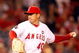 ANAHEIM, CA - AUGUST 10:  Brian Fuentes #40 of the Los Angeles Angels of Anaheim pitches against the Tampa Bay Rays at Angel Stadium on August 10, 2009 in Anaheim, California.  (Photo by Jeff Gross/Getty Images)