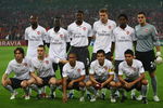 LIEGE, BELGIUM - SEPTEMBER 16:  The Arsenal team pose for a group picture during the UEFA Champions League Group H match between Standard Liege and Arsenal at the Sclessin Stadium on September 16, 2009 in Liege, Belgium.  (Photo by Jamie McDonald/Getty Images)