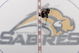 BUFFALO, NY - FEBRUARY 13: Adam Mair #22 of  the Buffalo Sabres skates over the center ice emblem during play against the Toronto Maple Leafs on February 13, 2008 at HSBC Arena in Buffalo, New York.  (Photo by Rick Stewart/Getty Images)