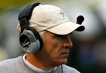 NASHVILLE, TN - NOVEMBER 22:  Head coach Bobby Johnson of the Vanderbilt Commodores looks on during the game against the Tennessee Volunteers at Vanderbilt Stadium on November 22, 2008 in Nashville, Tennessee.  (Photo by Kevin C. Cox/Getty Images)