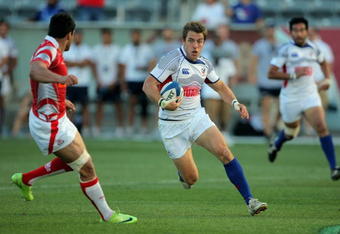 COMMERCE CITY, CO - JUNE 21:  Chris Wyles #15 of the USA Eagles runs the ball against Georgia during the Churchill Cup 5th/6th Play Off at Dick's Sporting Goods Park on June 21, 2009 in Commerce City, Colorado. The USA Eagles defeated Georgia 31-13 to capture fifth place in the Churchill Cup.  (Photo by Doug Pensinger/Getty Images)