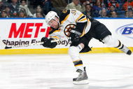 UNIONDALE, NY - APRIL 12:  Phil Kessel #81 of the Boston Bruins skates against the New York Islanders on April 12, 2009 at Nassau Coliseum in Uniondale, New York. The Bruins won the game 6-2.  (Photo by Jim McIsaac/Getty Images)