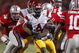 COLUMBUS, OH - SEPTEMBER 13:  Joe McKnight #4 of the Southern California Trojans looks for running room while playing the Ohio State Buckeyes on September 13, 2009 at Ohio Stadium in Columbus, Ohio. USC won the game 18-15. (Photo by Gregory Shamus/Getty Images)