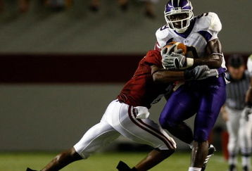 TUSCALOOSA, AL - SEPTEMBER 01:  Simeon Castille #2 of Alabama tackles Eddie Cohen #9 of Western Carolina on September 1, 2007 at Bryant-Denny Stadium in Tuscaloosa, Alabama.  (Photo by Chris Graythen/Getty Images)