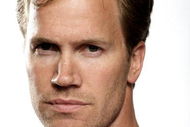 PHILADELPHIA - JULY 06: (EDITORS NOTE: THIS IMAGE HAS BEEN DIGITALLY ALTERED) Chris Pronger #20 of the Philadelphia Flyers poses for a portrait after his first press conference as a Philadelphia Flyer at Flyer's Skate Zone on July 6, 2009 in Philadelphia, Pennsylvania. (Photo by Nick Laham/Getty Images)