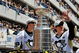 PITTSBURGH - JUNE 15:  Marc-Andre Fleury #29 and Sidney Crosby #87 of the Pittsburgh Penguins show off the Stanley Cup to the crowd on the Blvd of the Allies during the Stanley Cup Champion Victory Parade on June 15, 2009 in Pittsburgh, Pennsylvania.  (Photo by Jamie Sabau/Getty Images)