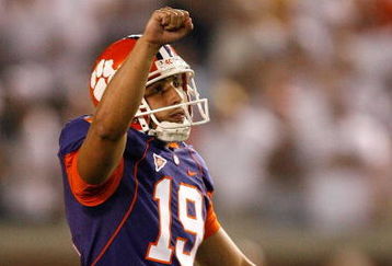 ATLANTA - SEPTEMBER 10:  Kicker Richard Jackson #19 of the Clemson Tigers against the Georgia Tech Yellow Jackets at Bobby Dodd Stadium on September 10, 2009 in Atlanta, Georgia.  (Photo by Kevin C. Cox/Getty Images)