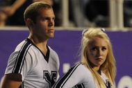 FORT WORTH, TX - OCTOBER 16:  BYU Cougars cheerleaders during play against the TCU Horned Frogs at Amon G. Carter Stadium on October 16, 2008 in Fort Worth, Texas.  (Photo by Ronald Martinez/Getty Images)