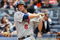 NEW YORK - MAY 17:  Michael Cuddyer #5 of the Minnesota Twins bats against the New York Yankees on May 17, 2009 at Yankee Stadium in the Bronx borough of New York City. The Yankees defeated the Twins 3-2 in ten innings.  (Photo by Jim McIsaac/Getty Images)