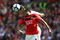 MANCHESTER, ENGLAND - SEPTEMBER 20:   Gareth Barry of Manchester City competes for the ball with Anderson of Manchester United during the Barclays Premier League match between Manchester United and Manchester City at Old Trafford on September 20, 2009 in Manchester, England. (Photo by Alex Livesey/Getty Images)