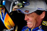 RICHMOND, VA - SEPTEMBER 11:  Michael Waltrip, driver of the #55 NAPA Toyota, sits in his car during practice for the NASCAR Sprint Cup Series Chevy Rock & Roll 400 at Richmond International Raceway on September 11, 2009 in Richmond, Virginia.  (Photo by Rusty Jarrett/Getty Images for NASCAR)