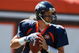 CINCINNATI, OH - SEPTEMBER 13: Quarterback Kyle Orton #8 of the Denver Broncos drops back to pass the football against the Cincinnati Bengals at Paul Brown Stadium on September 13, 2009 in Cincinnati, Ohio. (Photo by Scott Boehm/Getty Images)