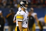 CHICAGO - SEPTEMBER 20: Jeff Reed #3 of the Pittsburgh Steelers reacts after missing his second field goal of the game against the Chicago Bears on September 20, 2009 at Soldier Field in Chicago, Illinois. The Bears defeated the Steelers 17-14. (Photo by Jonathan Daniel/Getty Images)