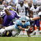 CHAPEL HILL, NC - SEPTEMBER 19: Erik Highsmith #88 of the North Carolina Tar Heels stretches out for a first down against the East Carolina Pirates at Kenan Stadium on September 19, 2009 in Chapel Hill, North Carolina. (Photo by Streeter Lecka/Getty Images)