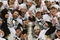 DETROIT - JUNE 12: The Pittsburgh Penguins celebrate with the Stanley Cup following the Penguins victory over the Detroit Red Wings in Game Seven of the 2009 NHL Stanley Cup Finals at Joe Louis Arena on June 12, 2009 in Detroit, Michigan. (Photo by Bruce Bennett/Getty Images)