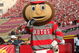 LOS ANGELES, CA - SEPTEMBER 13:  Ohio State mascot Brutus Buckeye poses for a photo prior to the Buckeyes 35-3 loss to the USC Trojans at the Los Angeles Memorial Coliseum on September 13, 2008 in Los Angeles, California.  (Photo by Stephen Dunn/Getty Images)