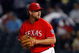 ARLINGTON, TX - SEPTEMBER 12:  Pitcher Kevin Millwood #33 of the Texas Rangers throws against the Seattle Mariners on September 12, 2009 at the Ballpark in Arlington, Texas.  (Photo by Ronald Martinez/Getty Images)