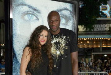 WESTWOOD, LOS ANGELES, CA - SEPTEMBER 09:  TV personality Khloe Kardashian and basketball player Lamar Odom arrive at the premiere of Warner Bros' 'Whiteout' on September 9, 2009 in Westwood, Los Angeles, California.  (Photo by Valerie Macon/Getty Images)