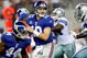 ARLINGTON, TX - SEPTEMBER 20:  Quarterback Eli Manning #10 of the New York Giants drops back to pass against the Dallas Cowboys at Cowboys Stadium on September 20, 2009 in Arlington, Texas.  (Photo by Ronald Martinez/Getty Images)