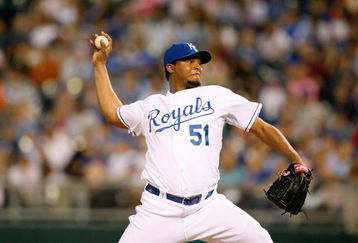 KANSAS CITY - MAY 14: Robinson Tejeda #51 of the Kansas City Royals delivers the pitch during the game between the Baltimore Orioles on May 14, 2009 at Kauffman Stadium in Kansas City, Missouri. (Photo by: Jamie Squire/Getty Images)