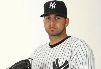 TAMPA, FL - FEBRUARY 19:  Jonathan Albaladejo #63 of the New York Yankees poses during Photo Day on February 19, 2009 at Legends Field in Tampa, Florida. (Photo by Nick Laham/Getty Images)