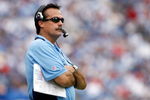 NASHVILLE, TN - SEPTEMBER 20: Jeff Fisher the Head Coach of the Tennessee Titans is pictured during the NFL game against the Houston Texans at LP Field on September 20, 2009 in Nashville, Tennessee.  The Texans won 34-31.  (Photo by Andy Lyons/Getty Images)