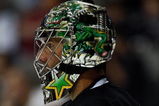 DALLAS - SEPTEMBER 16:  Goaltender Marty Turco #35 of the Dallas Stars at American Airlines Center on September 16, 2009 in Dallas, Texas.  (Photo by Ronald Martinez/Getty Images)