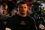 MANCHESTER, UNITED KINGDOM - APRIL 21: A pensive Mirko Cro Cop of Croatia walks to the octagon before fighting Gabriel Gonzaga of USA in a Heavyweight bout of the Ultimate Fighting Championship at the Manchester Evening News Arena on April 21, 2007 in Manchester, England. (Photo by Gary M. Prior/Getty Images)