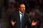 LONDON, ENGLAND - SEPTEMBER 19:  Liverpool manager Rafael Benitez gestures during the Barclays Premier League match between West Ham United and Liverpool at Upton Park on September 19, 2009 in London, England.  (Photo by Jamie McDonald/Getty Images)