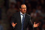 LONDON, ENGLAND - SEPTEMBER 19:  Liverpool manager Rafael Benitez gestures during the Barclays Premier League match between West Ham United and Liverpool at Upton Park on September 19, 2009 in London, England.  (Photo by Jamie McDonald/Getty Images)