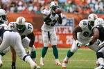 MIAMI - OCTOBER 05:  Running back Ronnie Brown #23 of the Miami Dolphins takes a direct snap while taking on the San Diego Chargers at Dolphin Stadium on October 5, 2008 in Miami, Florida. The Dolphins defeated the Chargers 17-10.  (Photo by Doug Benc/Getty Images)