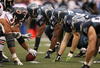 SEATTLE - NOVEMBER 18:  Craig Terrill #93 of the Seattle Seahawks lines up against the Chicago Bears at Qwest Field on November 18, 2007 in Seattle, Washington. (Photo by Otto Greule Jr/Getty Images)
