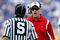 LEXINGTON, KY - SEPTEMBER 19:  Steve Kragthorpe the Head Coach of the Louisville Cardinals gives an offical his opinion during the game against the Kentucky Wildcats at Commonwealth Stadium on September 19, 2009 in Lexington, Kentucky.  (Photo by Andy Lyons/Getty Images)
