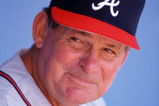 19 APR 1992:  ATLANTA MANAGER BOBBY COX IN THE DUGOUT DURING THE BRAVES GAME VERSUS THE LOS ANGELES DODGERS AT DODGER STADIUM IN LOS ANGELES, CALIFORNIA. Mandatory Credit: Stephen Dunn/ALLSPORT