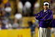 BATON ROUGE, LA - SEPTEMBER 19:  Head coach Les Miles of the Louisiana State University Tigers watches the game against the University of Louisiana-Lafatette Ragin' Cajuns at Tiger Stadium 31-3 on September 19, 2009 in Baton Rouge, Louisiana.  (Photo by Chris Graythen/Getty Images)