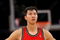 LOS ANGELES, CA - NOVEMBER 25:  Yi Jianlian #9 of the New Jersey Nets rests during a break in the game against the Los Angeles Lakers on November 25, 2008 at Staples Center in Los Angeles, California. The Lakers won 120-93.   NOTE TO USER: User expressly acknowledges and agrees that, by downloading and/or using this Photograph, user is consenting to the terms and conditions of the Getty Images License Agreement.  (Photo by Stephen Dunn/Getty Images)