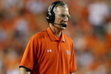 AUBURN, AL - SEPTEMBER 20:  Head coach Tommy Tuberville of the Auburn Tigers watches his team take on the LSU Tigers at Jordan-Hare Stadium on September 20, 2008 in Auburn, Alabama. LSU defeated Auburn 26-21.  (Photo by Doug Benc/Getty Images)
