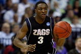 MEMPHIS, TN - MARCH 27:  Demetri Goodson #3 of the Gonzaga Bulldogs moves the ball against the North Carolina Tar Heels during the NCAA Men's Basketball Tournament South Regionals at the FedExForum on March 27, 2009 in Memphis, Tennessee.  (Photo by Joe Murphy/Getty Images)