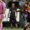 TOULON, FRANCE - AUGUST 14: Jonny Wilkinson of Toulon kicks a conversion during the Top 14 match between Toulon and Stade Francais Stade Mayol on August 14, 2009 in Toulon, France. (Photo by Stuart Morton/Getty Images)